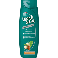 

Шампунь д/повреж.волос "WASH&GO" 200мл