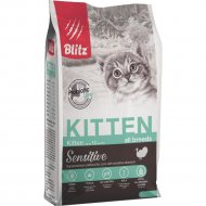 Корм для котят «Blitz» Kitten, 4400, индейка, 0.4 кг