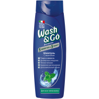 

Шампунь д/всех типов волос"WASH&GO"200мл
