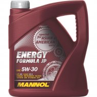 Масло моторное «Mannol» Energy Formula JP 5W-30 API SN, MN7914-4, 4 л