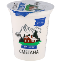 

Сметана "ЛЕ ШАЛЕ" (25%) 330г