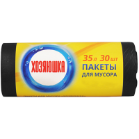 

Пакеты для мусора "ХОЗЯЮШКА" 35л 30шт