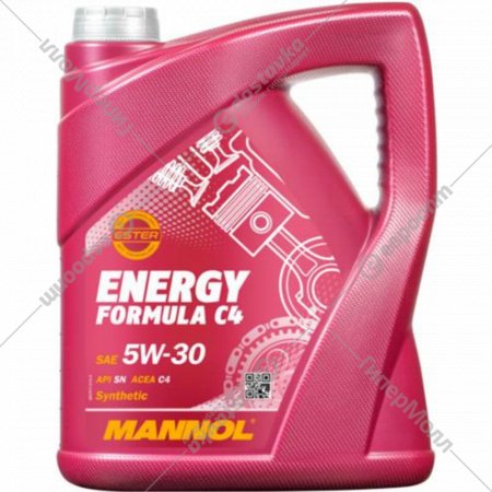 Масло моторное «Mannol» Energy Formula C4 5W-30, MN7917-5, 5 л