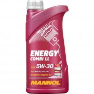 Масло моторное «Mannol» Energy Combi LL 5W-30 SN, MN7907-1, 1 л