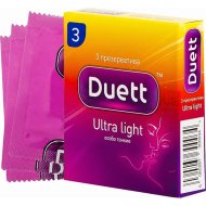Презервативы «Duett» Ultra Light №3