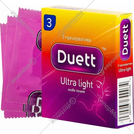 Презервативы «Duett» Ultra Light №3