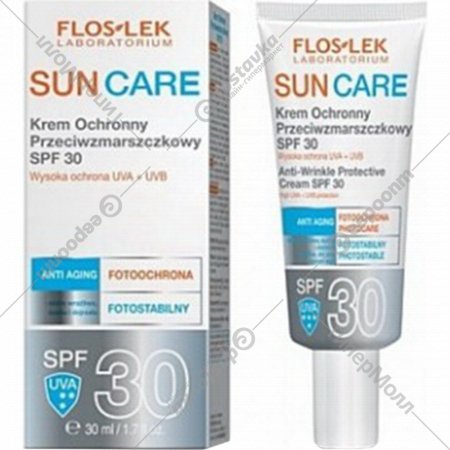 Крем для лица «Floslek» Anti-Wrinkle Protective Cream SPF 30, 30 мл