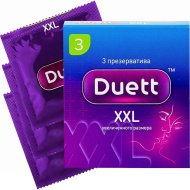 Презервативы «Duett» XXL №3, 3 шт
