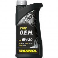 Масло моторное «Mannol» OEM Energy Formula FR 5W-30 SN, MN7707-1, 1 л