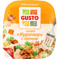 

Салат "GUSTO" (курочка с орехом) 250г
