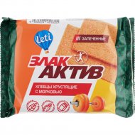 Хлебцы «Leti» Злак Актив, пшеничные, с морковью, 60 г