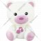 Ночник «Chicco» Dreamlight, Медвежонок, 9830100000, розовый