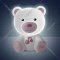 Ночник «Chicco» Dreamlight, Медвежонок, 9830100000, розовый