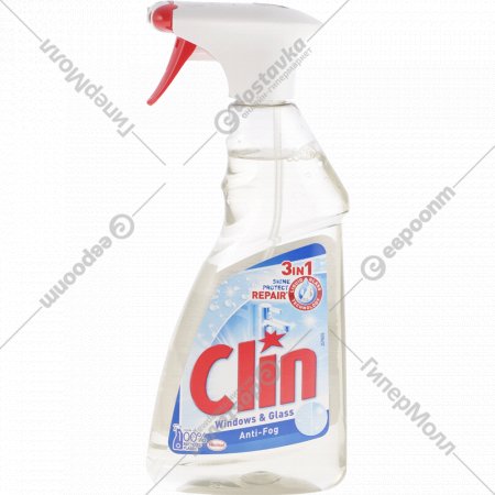 Средство для мытья окон «Clin» Анти-пар, 500 мл