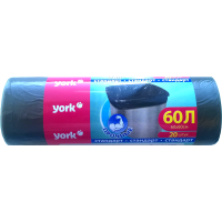 

Мешок для мусора"YORK"(60л) 20шт
