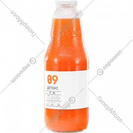 Сок «Детокс 09» тыквенно-морковный, 1 л