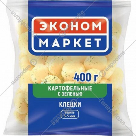 Клецки «Эконом маркет» картофельные, с зеленью, 400 г