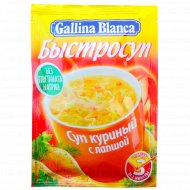 Суп быстрого приготовления «Gallina Blanca» куриный с лапшой, 15 г