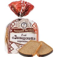 Хлеб «Слуцкий каравай» Заводской, нарезанный, 0.4 кг