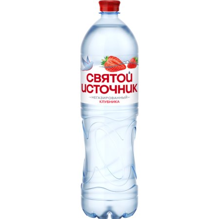 Напиток сокосодержащий негазированный «Святой Источник» со вкусом клубники, 0.5 л