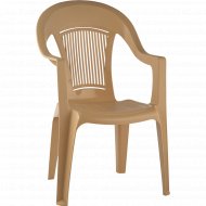 Садовый стул «Ellastik Plast» Элластик, бежевый