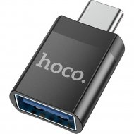 Адаптер «Hoco» UA17, Type-C - USB 3.0, черный