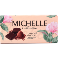 

Шоколад "MICHELLE" (горьк.,трюф.нач.)90г