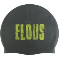 Шапочка для плавания «Elous» Big Stamp EL0011, серый