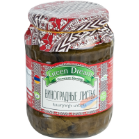 

Виноградные листья "GREEN DREAM" 660г