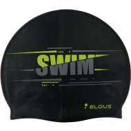 Шапочка для плавания «Elous» Big Swim EL0011, черный