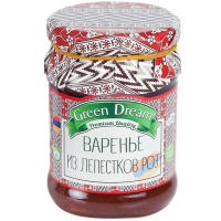 

Варенье "GREEN DREAM"(лепесток/роз)300г
