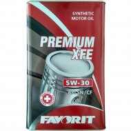 Масло моторное «Favorit» Premium XFE 5W-30 API SN/CF, 57203, 4 л