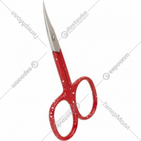 Маникюрные ножницы для кутикулы «Silver Star» НСС 4 RED, 00-00001083