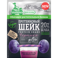 

Протеиновый шейк с черникой "BIONOVA"25г