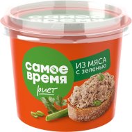 Риет «Самое Время» с зеленью, 150 г