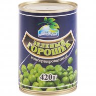 Горошек зелёный «Global Food» консервированный, 420 г