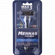 Мужская бритва «Mennas» max 3, со сменной кассетой.