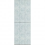 Экран-дверка «Comfort Alumin» Мрамор, голубой, 73x200 см