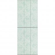 Экран-дверка «Comfort Alumin» Мрамор, зеленый, 73х200 см