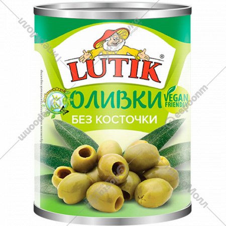 Оливки «Lutik» без косточки, 280 г
