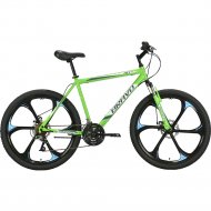 Велосипед «Bravo» Hit, 26 D FW 2021, 20, зеленый/белый/серый