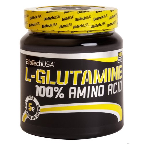 Аминокислота «Biotech USA» L-Glutamine, 500 г