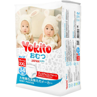 

Трусики-подг."YOKITO"(XXL,15+кг)34шт