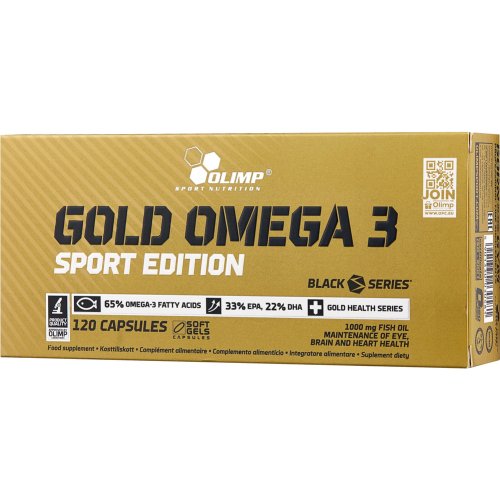 Витамины «Olimp Sport Nutrition» Gold Omega 3, 120 капсул
