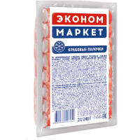 

Краб.палочки "ЭКОНОМ-МАРКЕТ" (имит) 240г
