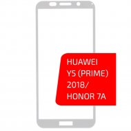 Защитное стекло «Volare Rosso» Fullscreen, для Huawei Y5 Prime 2018, белый