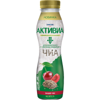 

Биойогурт"АКТИВИА"(вишня/чиа,2.1%)270г
