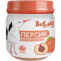 

Пюре "БЕЛЛАКТ" из персиков, 80г