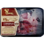 Полуфабрикат «Ганна» Котлетное мясо говяжье, охлажденный, 1 кг, фасовка 0.4 - 0.6 кг