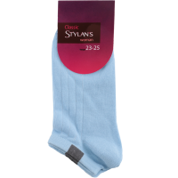 

Носки жен.(SW-ST-3-Plain-Short)Бл.голуб